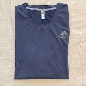 Adidas Men's Short Sleeve Tee in Slate Blue